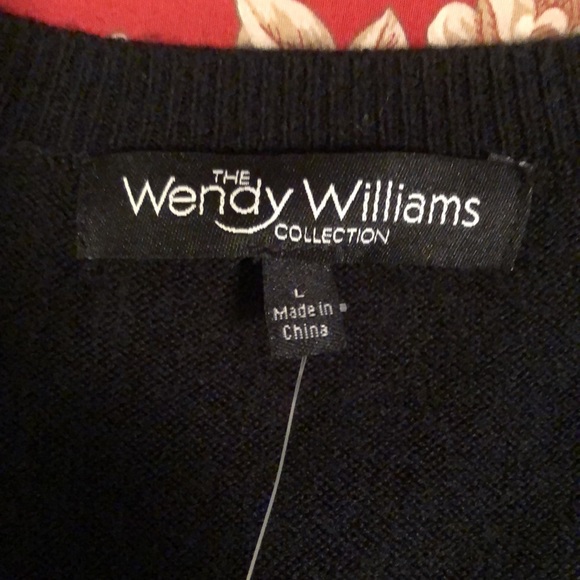 NWTS- Wendy Williams V-Neck dress size Large - Picture 5 of 9